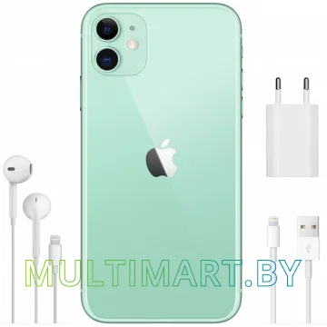 Смартфон Apple iPhone 11 128GB (зеленый) картинка 4